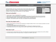 Tablet Screenshot of flexclassroom.com